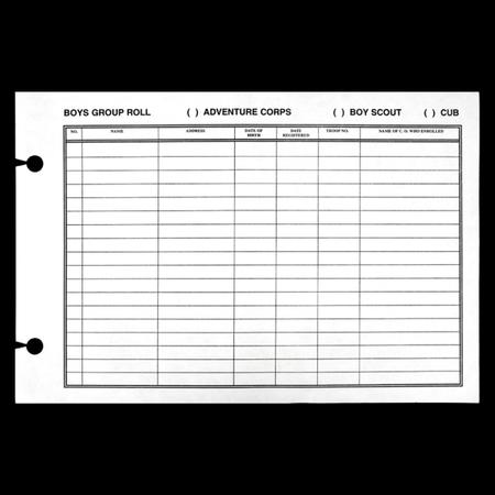 Roll Sheet Boys Group
