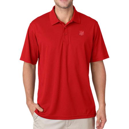 Men's Dry-Mesh Polo Red