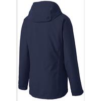 Raincoat Wom Navy W/shield 2x (Item #UNRCWNA2X)