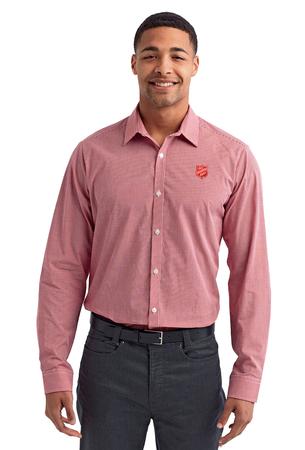 GINGHAM RED SHIRT SHIELD MEN